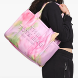 Pink bag, side view
