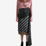 Pink shirt, full body view