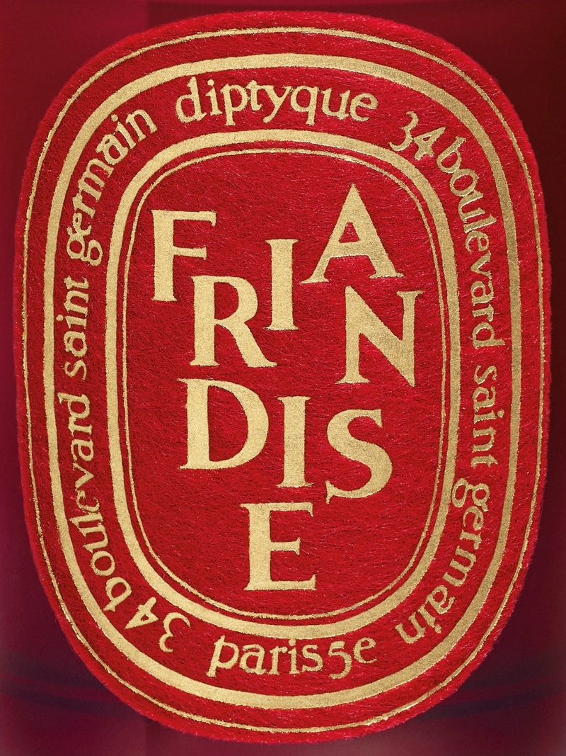 DIPTYQUE - Friandise Ltd. Edition Classic Candle With Golden Lid