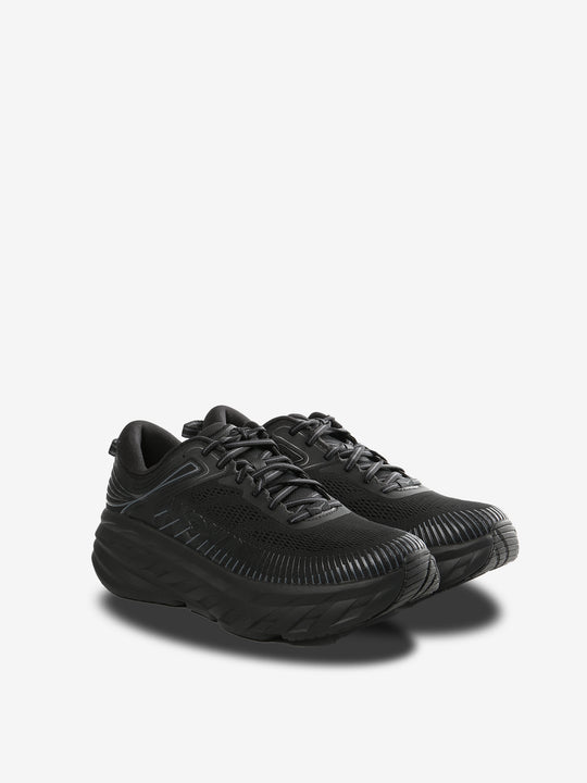 Black sneakers, side view