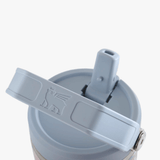 Blue product, front view