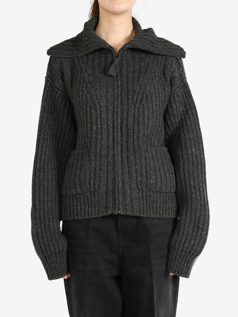 LEMAIRE - Women Trucker Collar Zipped Cardigan