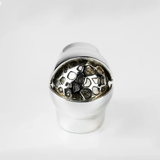 PARTS OF FOUR X FANGOPHILIA - Joint Ring Pure (Knuckle Mega Pavé, PA+DIA)