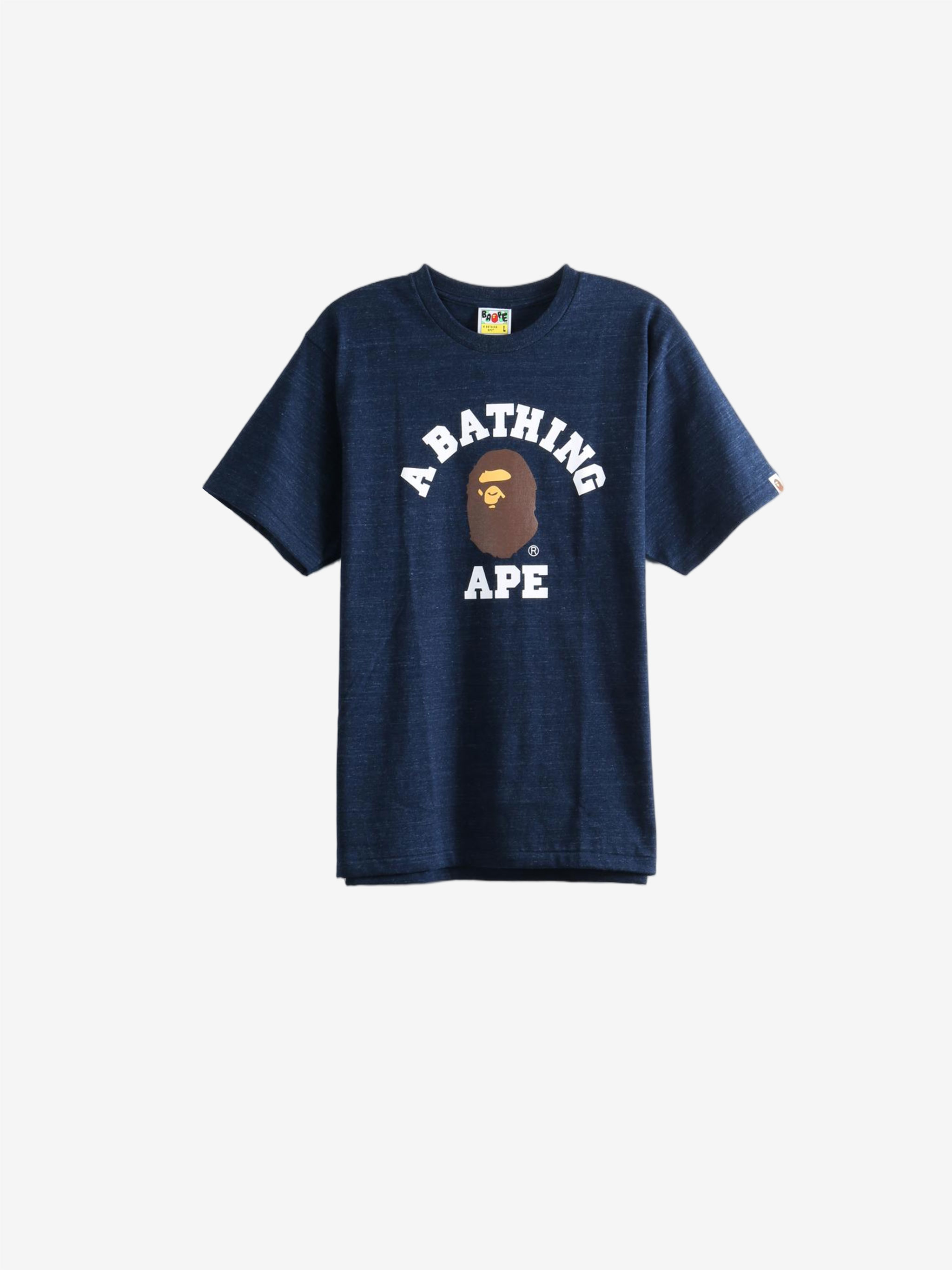 Navy t-shirt, front view