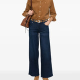 Brown shirt, full body view