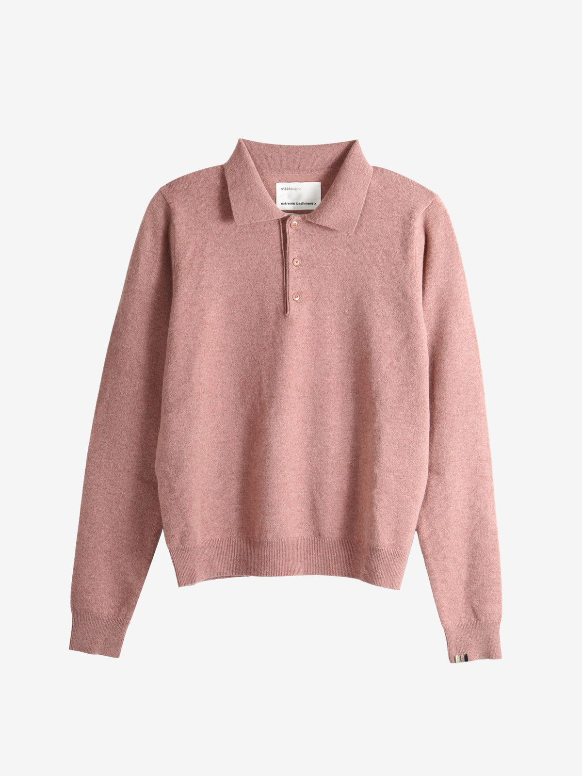 EXTREME CASHMERE - Unisex N°223 Be For Polo Shirt Sweater 