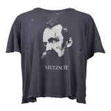 gray T-shirt,front view