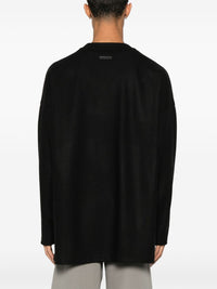 FEAR OF GOD - Men Logo Patch Long Sleeve Tee