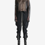 Black top, full body view