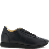 Black sneakers, front view