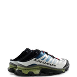 Blue shoes, side view