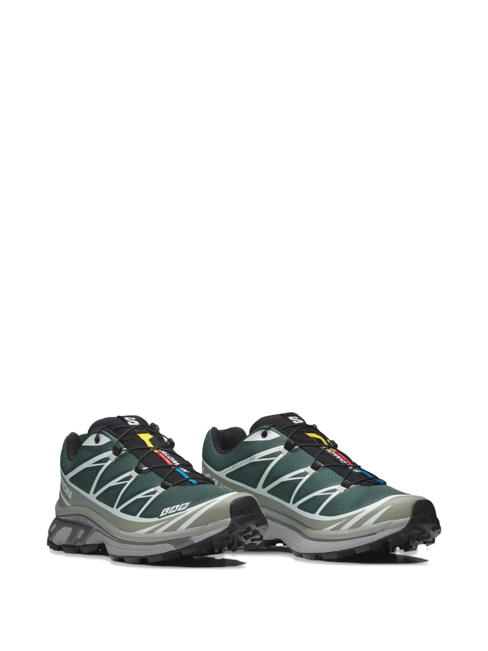 green sneakers,side view