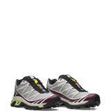 Grey sneakers, side view