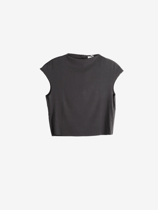 Black top, front view