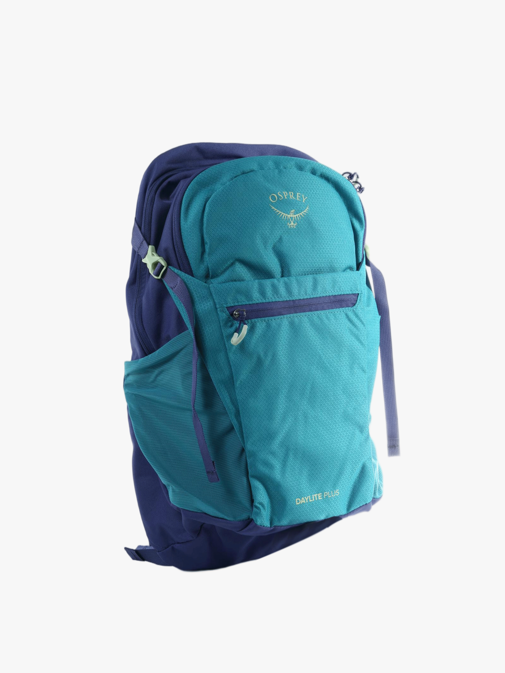Green bag, front view