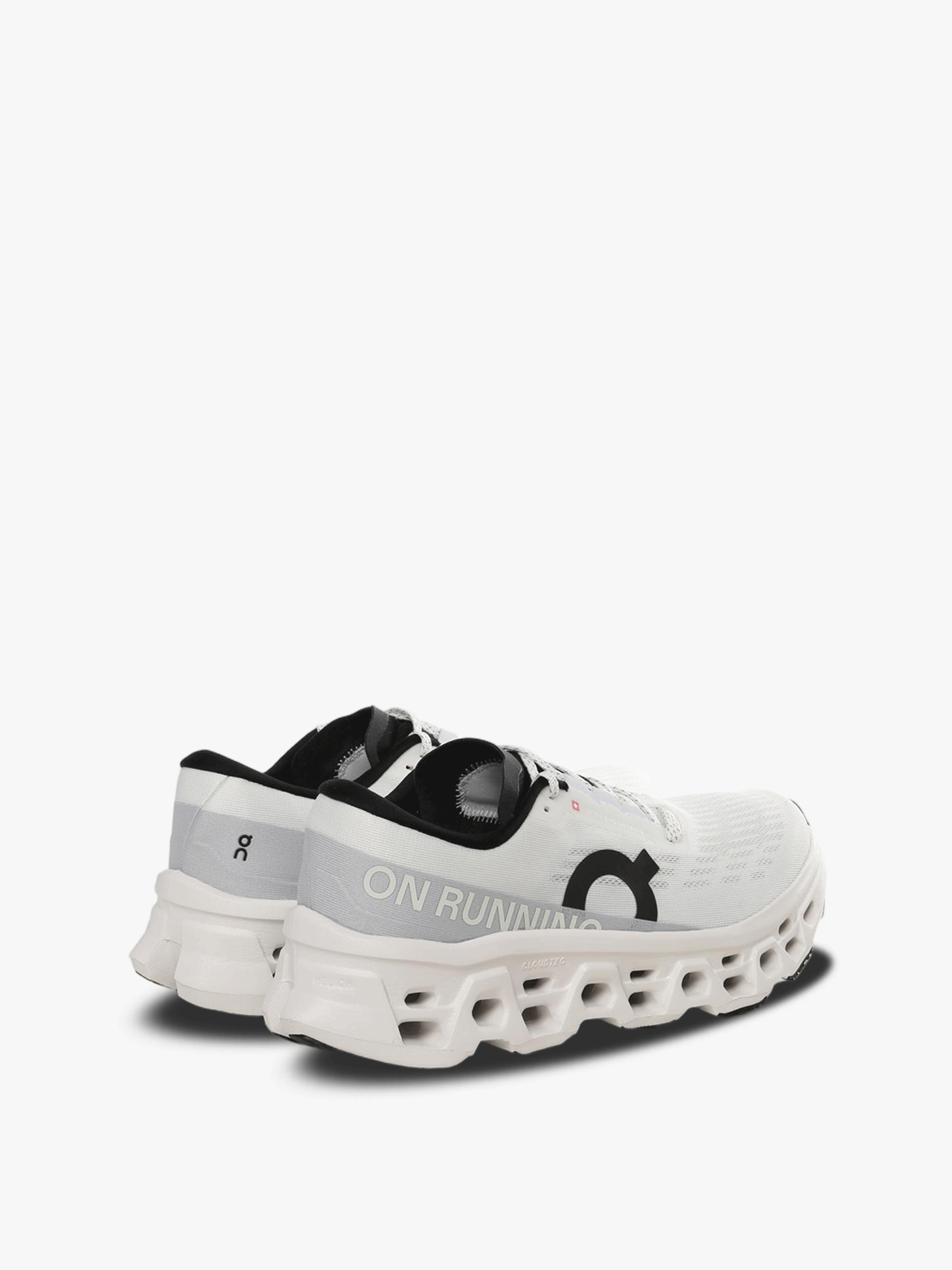 White sneakers, back view