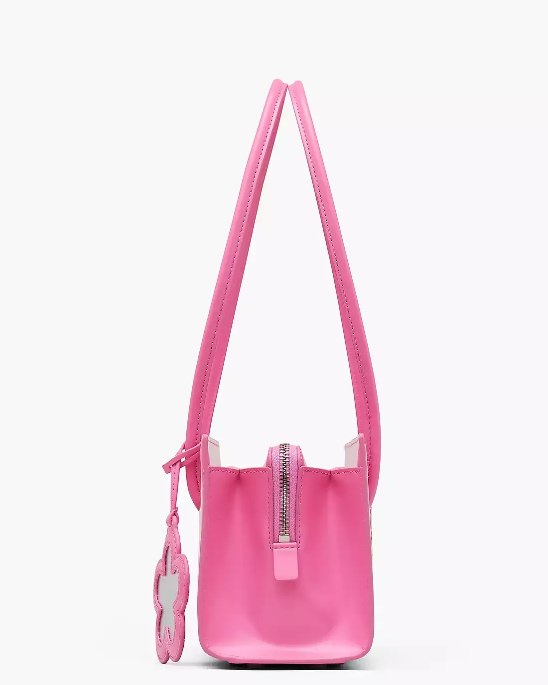 Pink bag, side view