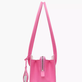 Pink bag, side view