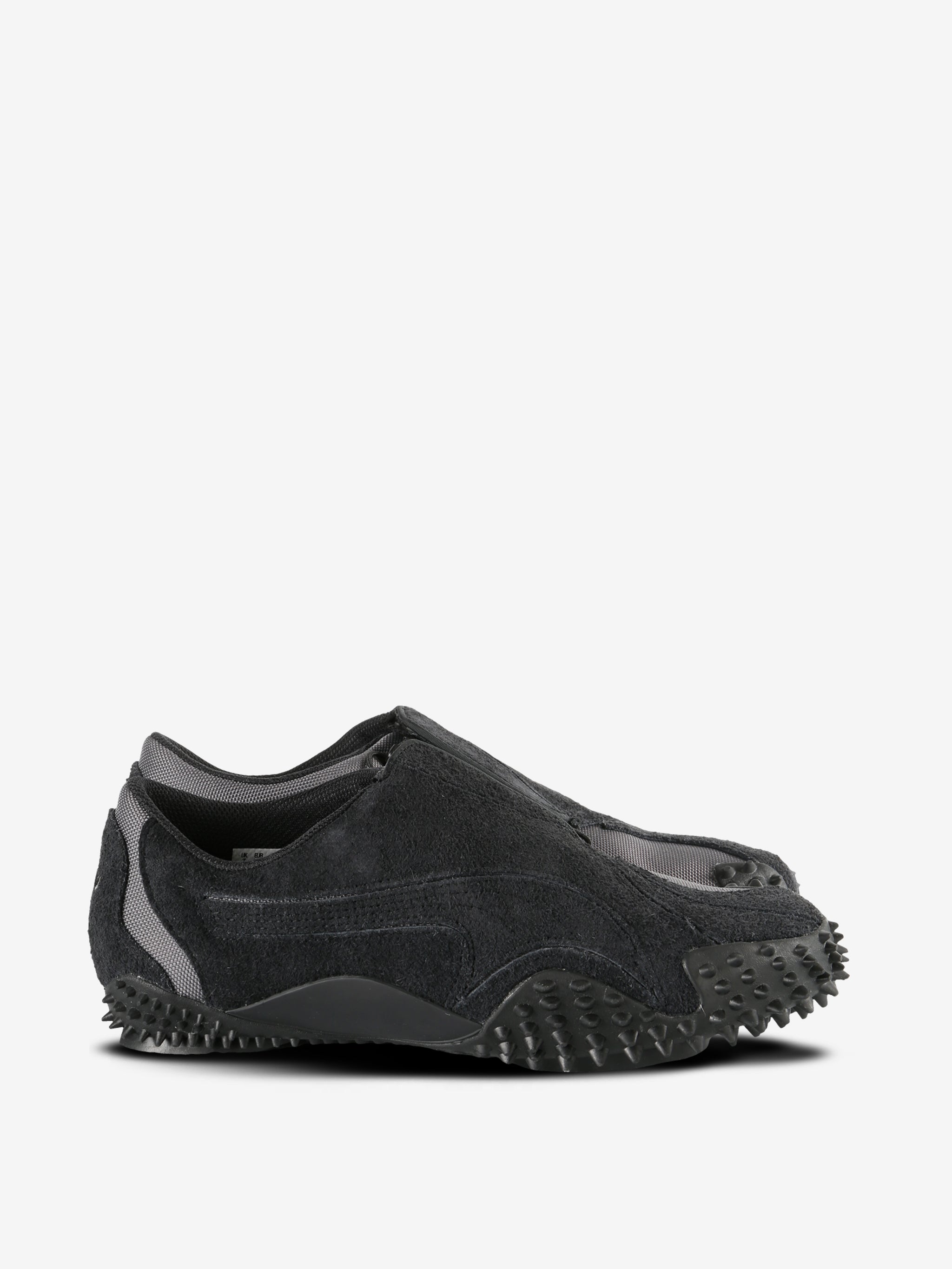 Black sneaker, side view