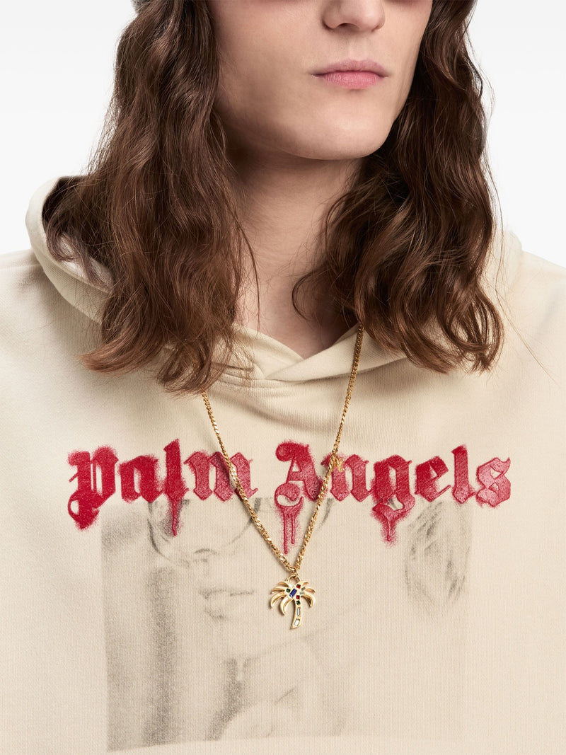 PALM ANGELS - Men Portrait Pencil Hoody