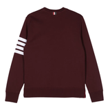 Red shirts, back view