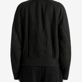 Black jacket, front view