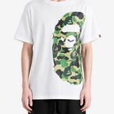 White t-shirt, full body view