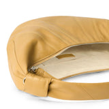 Tan bag, front view