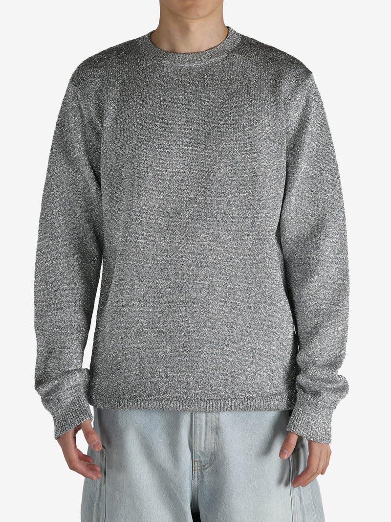 DRIES VAN NOTEN - Men Metallic Sweater