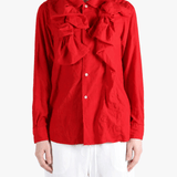Red shirt, front view