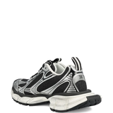 Black sneaker, back view