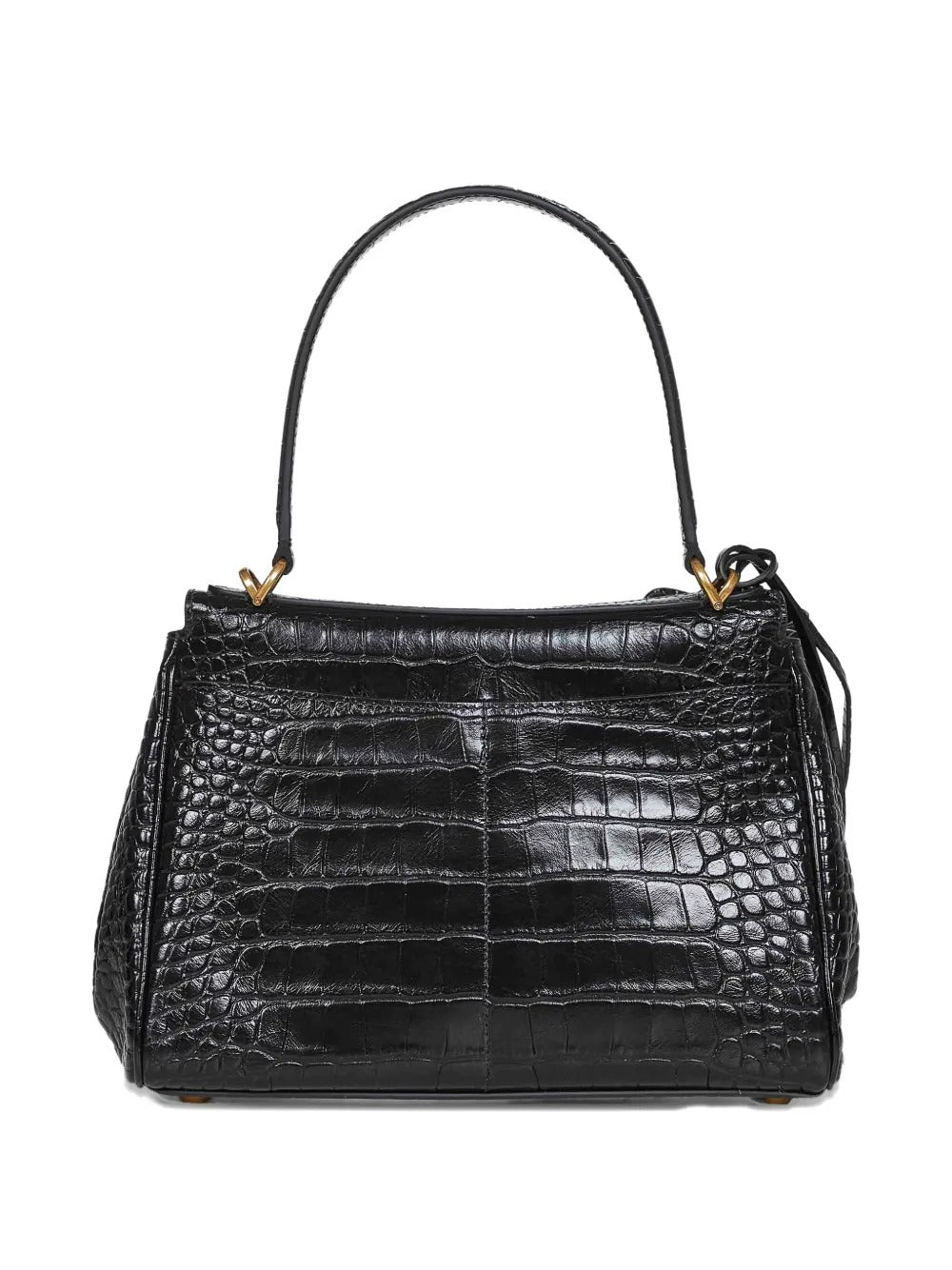 Black bag, back view