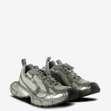 Grey sneakers,side view