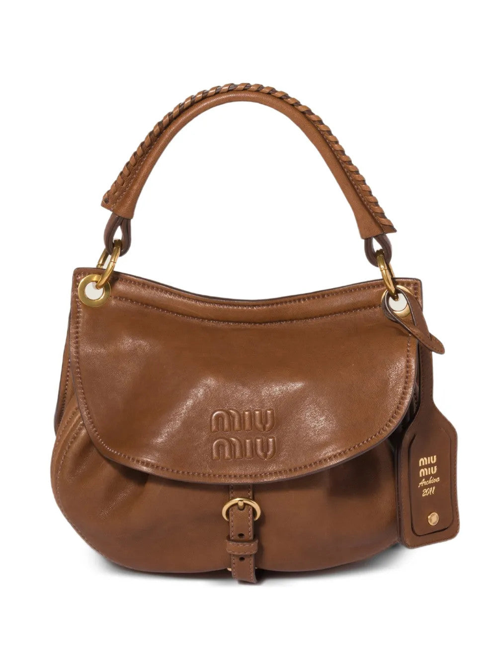 Brown bag, front view