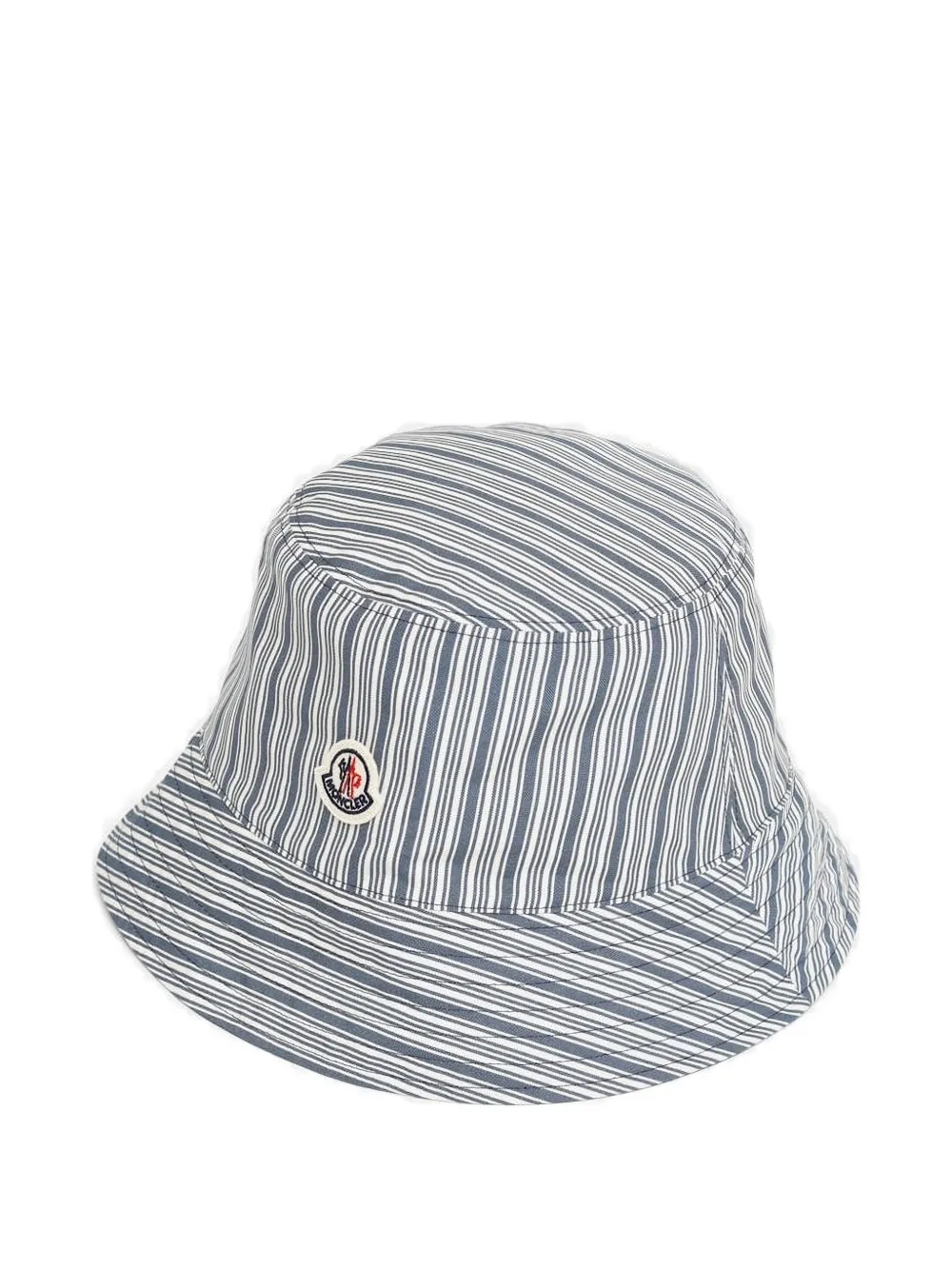 Blue hat, side view