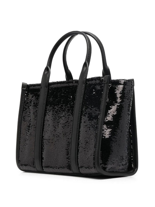 Black bag, back view
