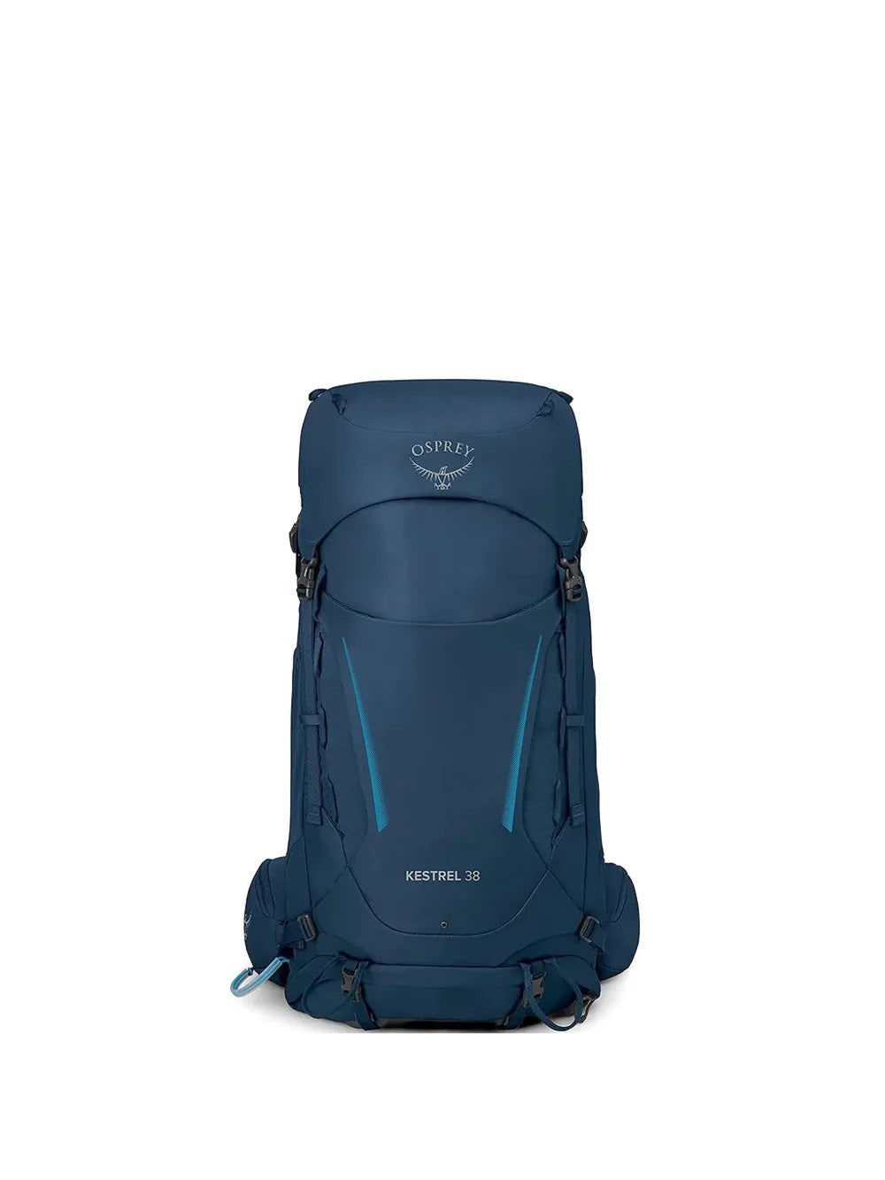 Blue bag, front view