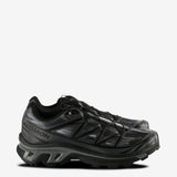 Black sneakers.front view