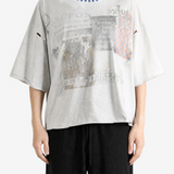 SAITOS - Men Repaired Collar Tee
