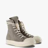 Grey shoes, front view