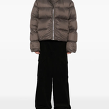 Grey jacket, full body view