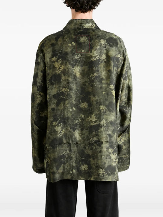 Green jacket, full body view