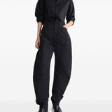 Black pant, full body view