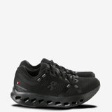 Black sneakers,  front view