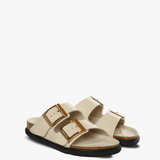 Beige sandal,side view