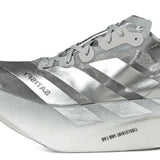 Grey shoes, side view