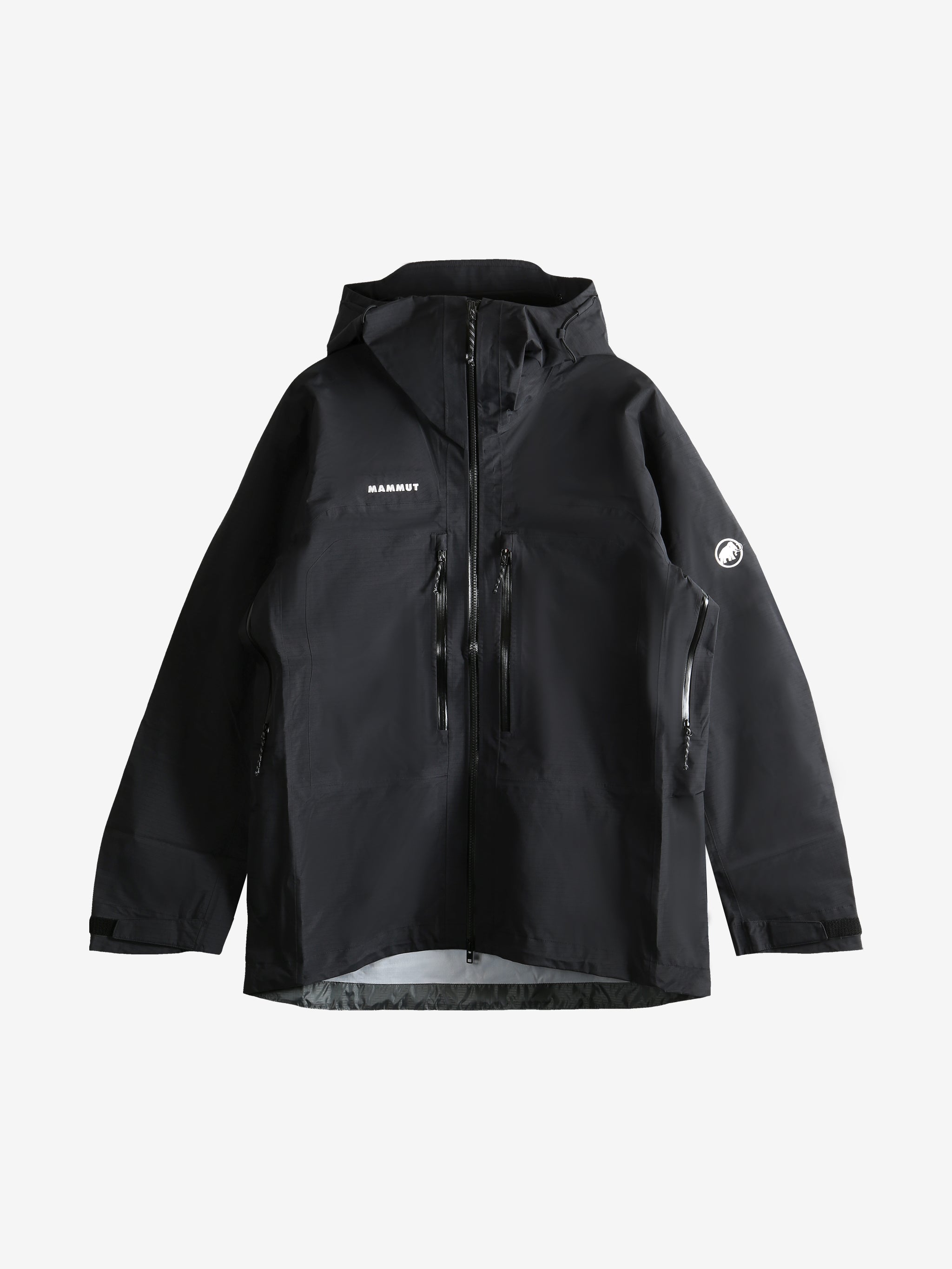 Black jacket, front view