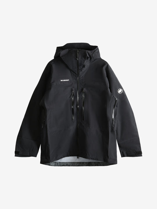 Black jacket, front view