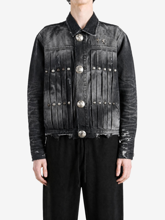 Black jacket, full body view