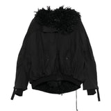 Black jacket, front view